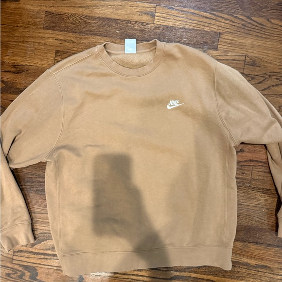 Nike Other - Nike Men's Tan Crewneck Sweatshirt Large